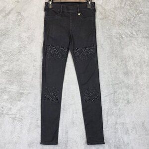 True Religion Leggings Womens XS Runway Studded Jeggings Skinny Pants Stretch